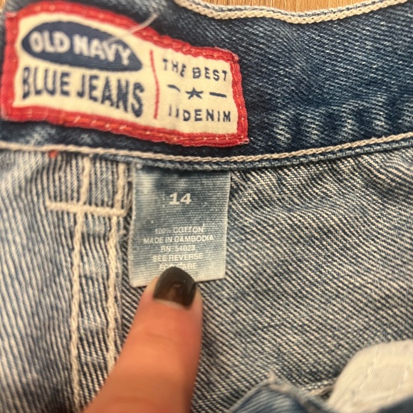 Y2K Old Navy Blue Jeans Denim Shorts - Picture 7 of 7